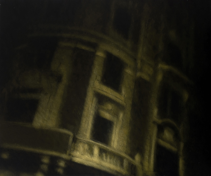 001 Architettura olio su tavola 122 per 100 2005